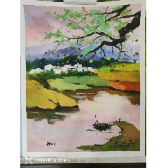 油画原画_未出售_在线交易【7788核桃雕】