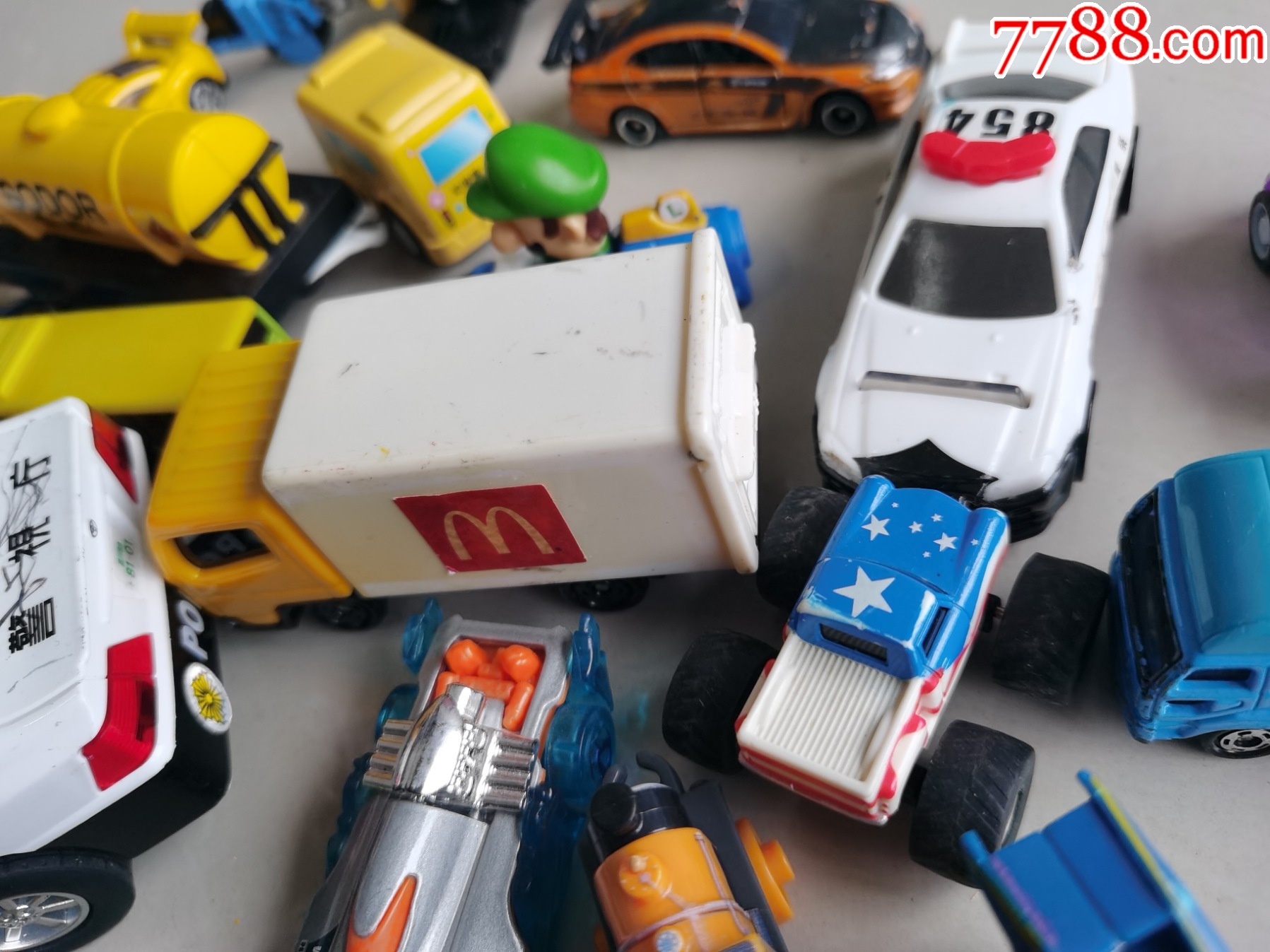 鐵皮塑料玩具車兒童玩具飛機懷舊土方車罐車挖掘機消防車動畫80-90懷舊_價格27元_第6張_