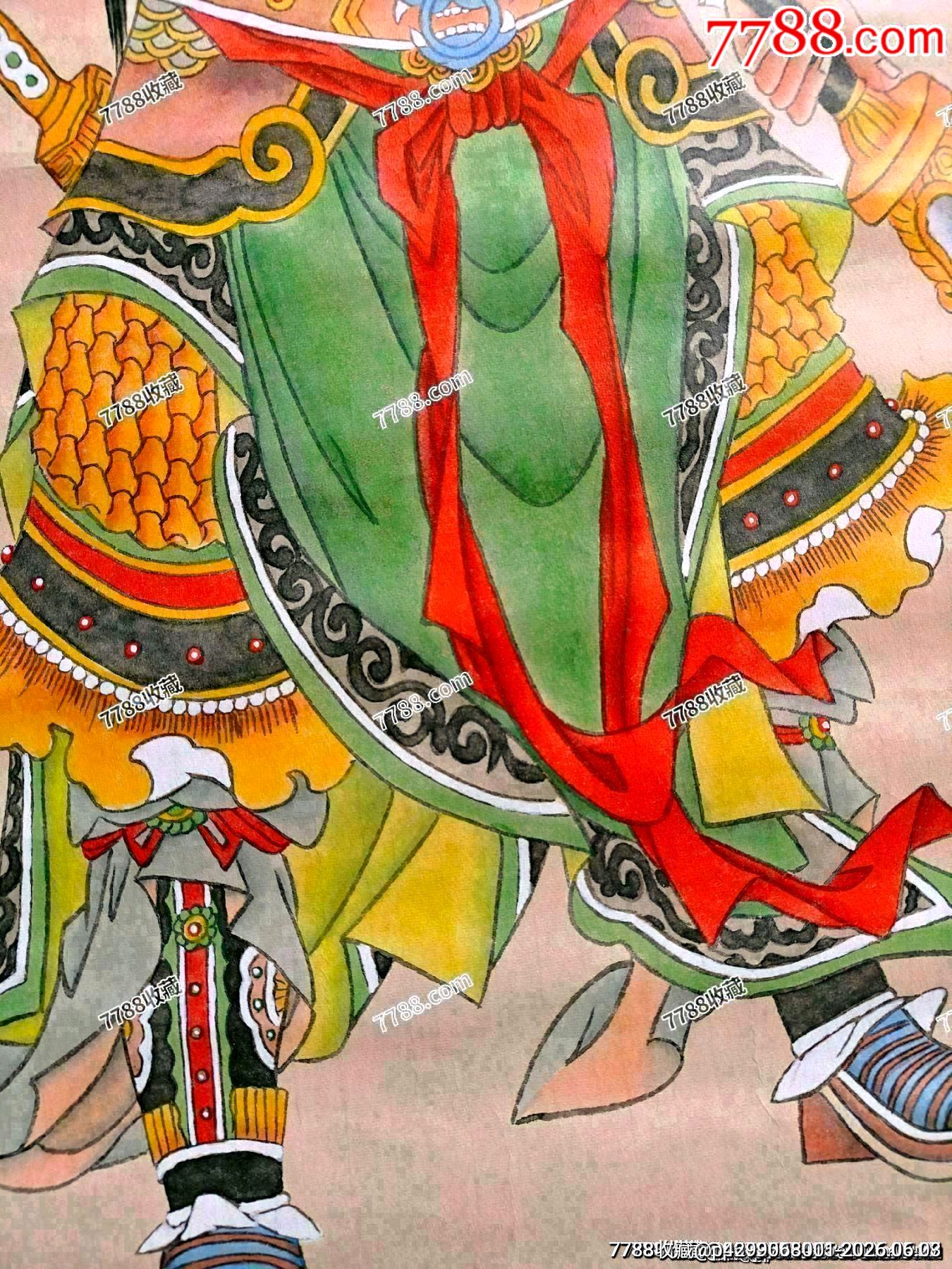 敦煌壁畫修復(fù)專家、中歐壁畫藝術(shù)交流大使、“敦煌幻彩畫派”開創(chuàng)者李新老師作品_價(jià)格120元_第7張_