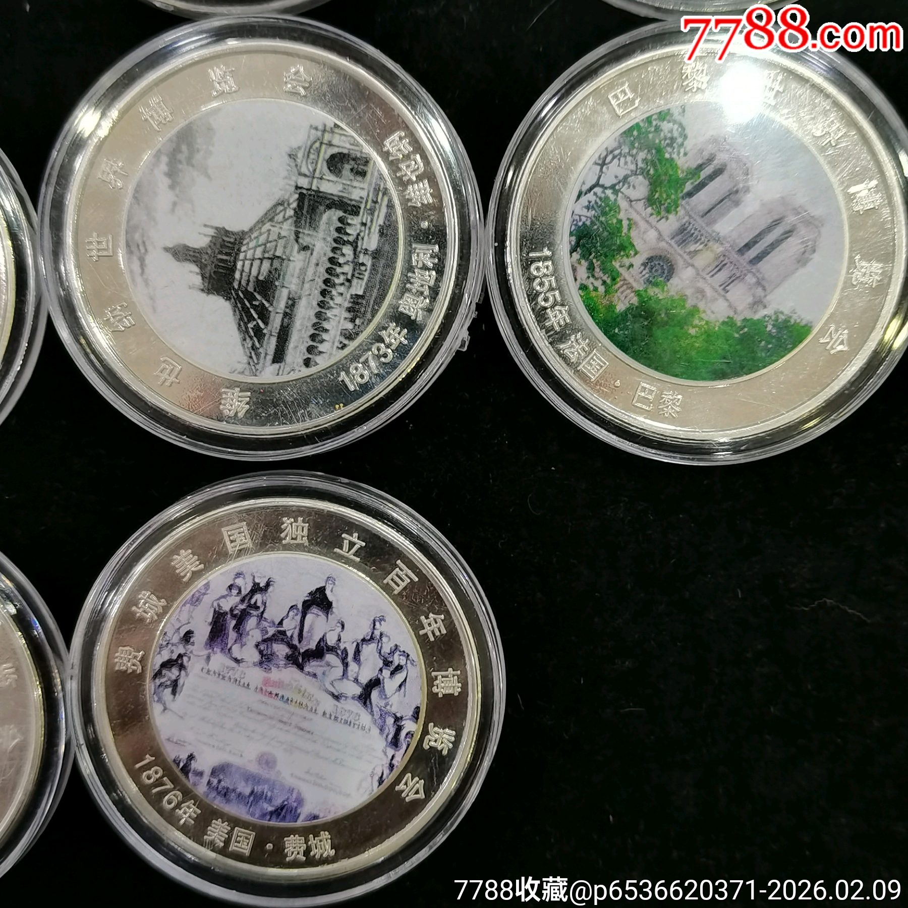 原味全新多國鍍銀彩色紀念章15枚一起拍_價格100元_第5張_