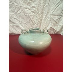 龙泉窑三足香炉__【7788明信片收藏】