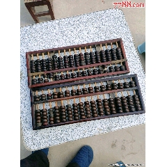 兩個(gè)實(shí)木算盤(pán)-￥80 元_算盤(pán)_7788網(wǎng)