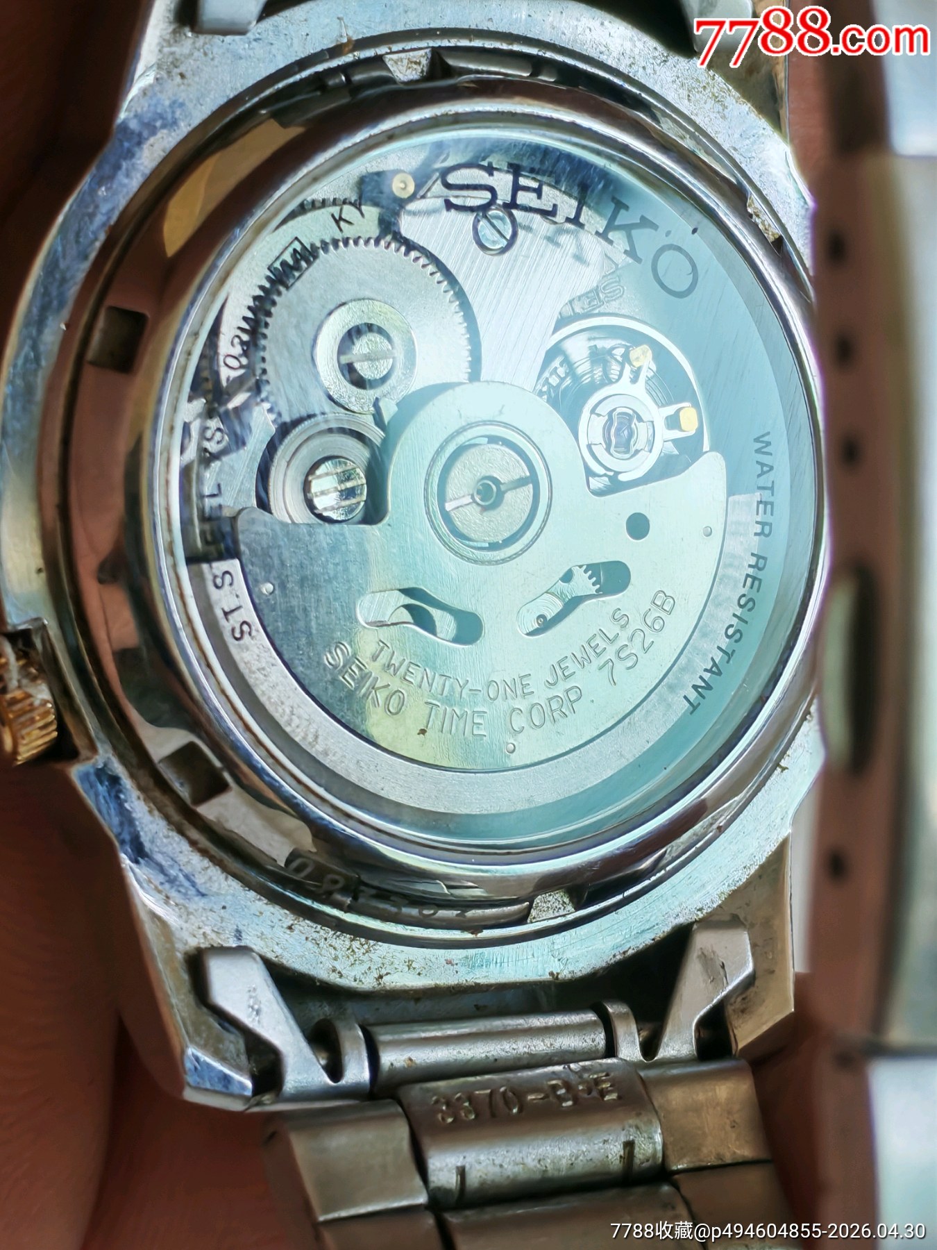 精工背透7s26B全自動機(jī)械手表_價格190元_第4張_