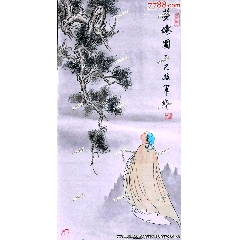 李苦禪弟子、榮寶齋簽約書畫家、北京奧運(yùn)會藝術(shù)主創(chuàng)張軍老師作品《夢仙圖》