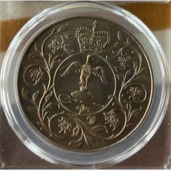 英國(guó)女王登基紀(jì)念幣/MS65