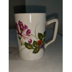 乡下收的手绘花鸟大粥罐-彩绘瓷/彩瓷-7788音像