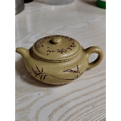 早期老紫砂壶小品壶，底款中国宜兴，60cc左右，完整__【7788旧书网】