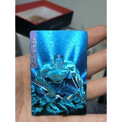 小浣熊水滸卡硬面色差湖藍(lán)阮小七