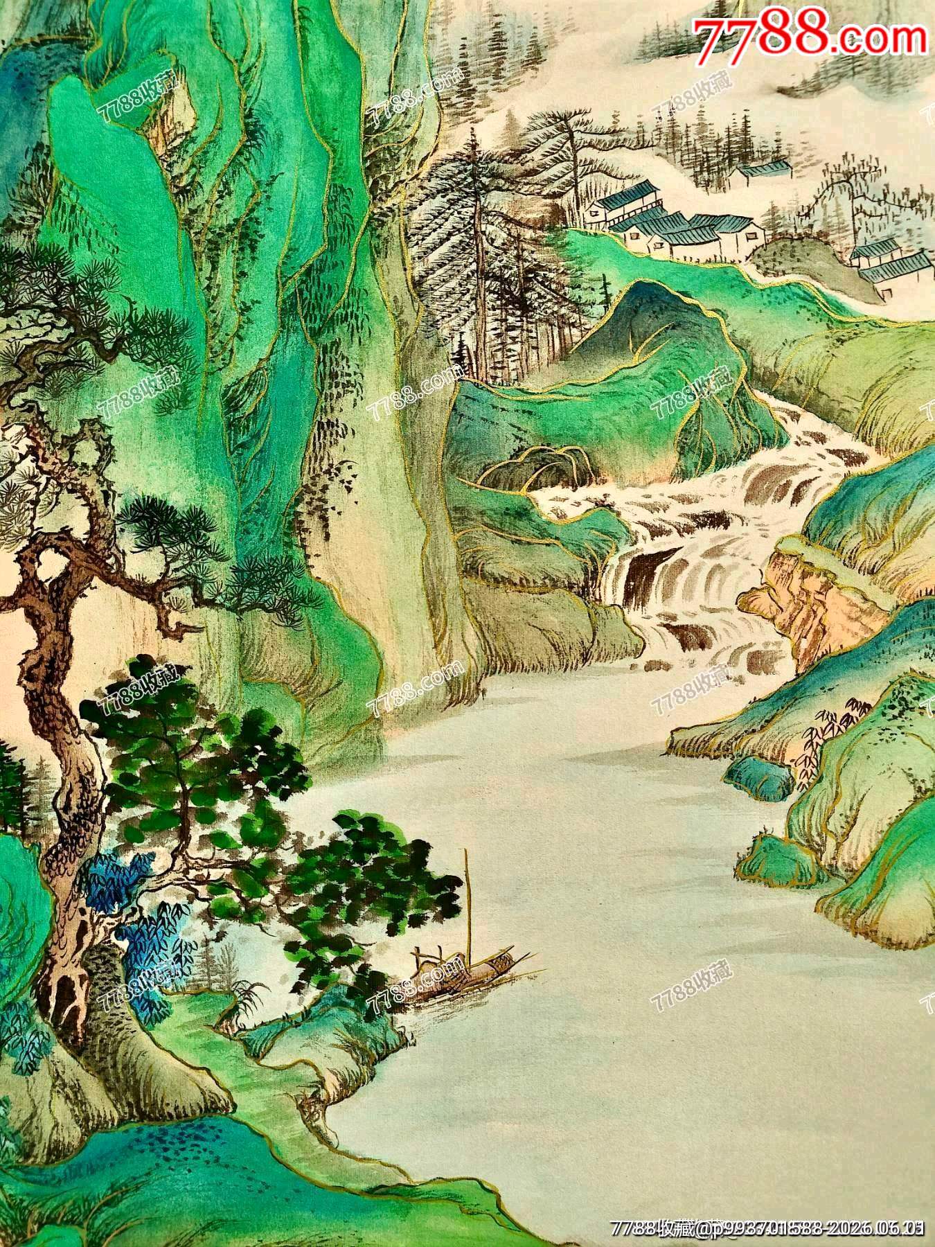 宮廷國(guó)寶畫(huà)卷修復(fù)專家組組長(zhǎng)、五大藝術(shù)殿堂館藏藝術(shù)家、古文字研究專家李滄海老師作品_價(jià)格400元_第6張_