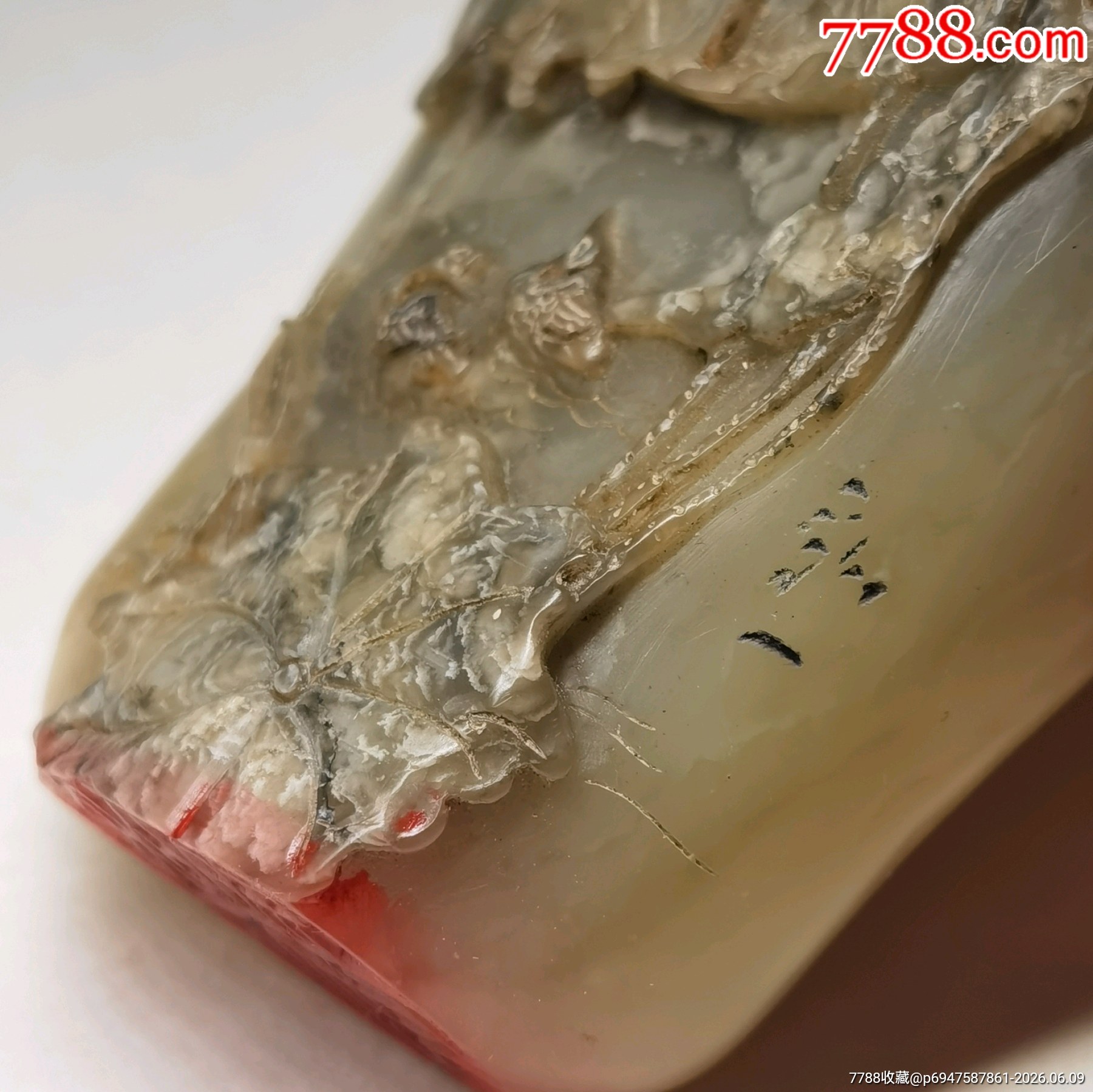 珍藏老壽山石印閑章1枚_價(jià)格148元_第10張_