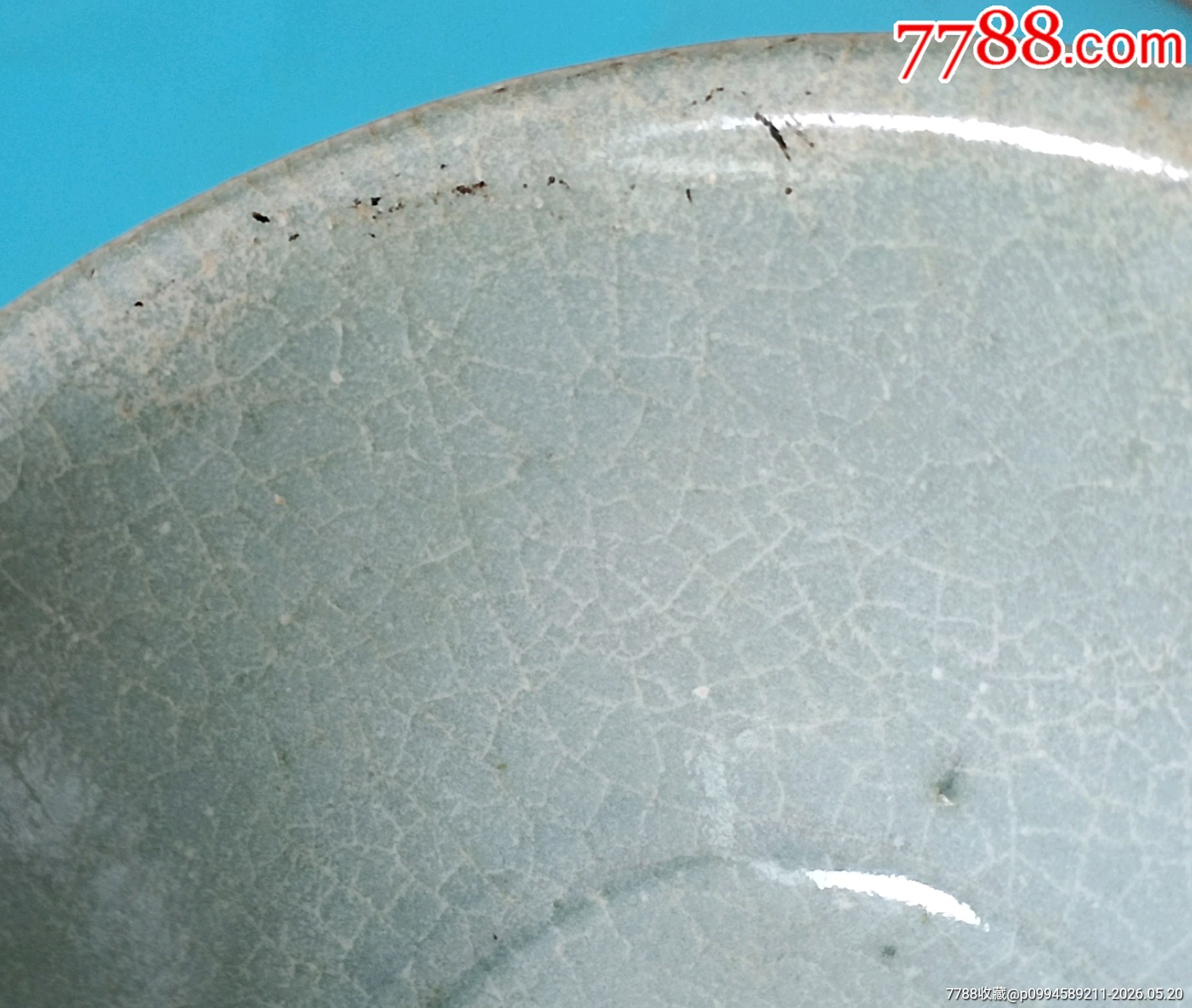 明代早期白地青花老碗民窯老瓷包老_價格1200元_第12張_