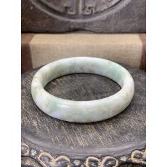 圈口59。天然玉石手鐲