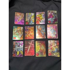 小虎隊(duì)倚天屠龍記閃卡.12個(gè)（有缺卡）