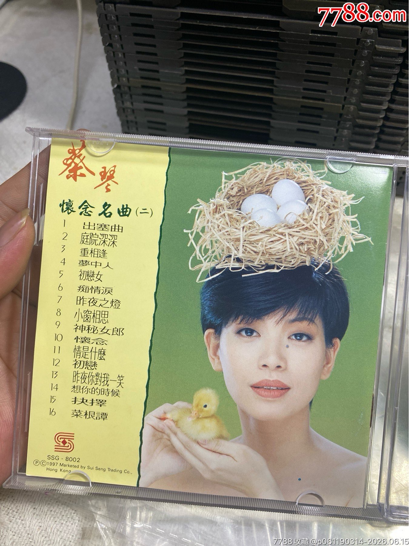 蔡琴。天龍金蝶。92新。本無(wú)底紙_價(jià)格118元_第2張_