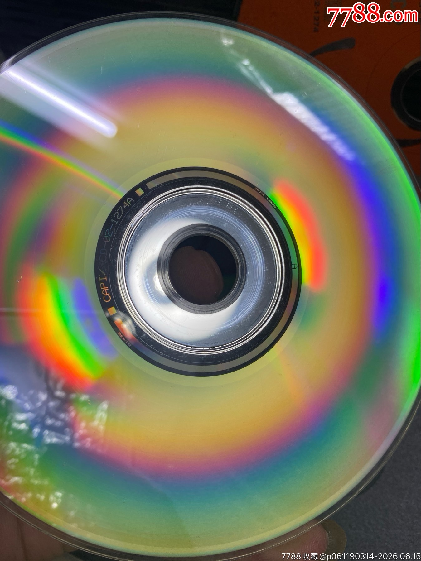時(shí)光倒流30年。2Cd。85新。一張內(nèi)圈有裂_價(jià)格30元_第4張_