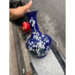 水滴仿古窑变蓝釉瓷器__【7788旧书网】