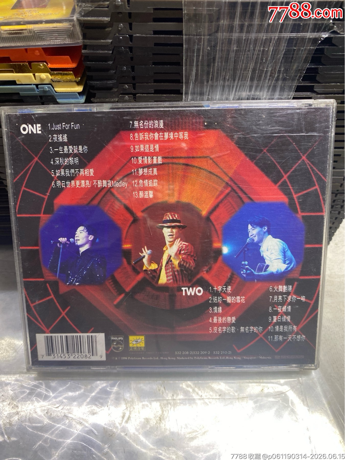 黎明演唱會。2Cd。85/92新_價格70元_第2張_