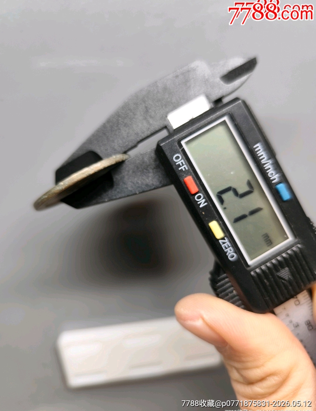 崇寧重寶北宋折十．狹字長寧降寶35.1*2.1*mm*11.83g_價格126元_第8張_