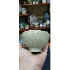 宋代，影青斗笠盏-青白瓷/影青瓷-7788商城