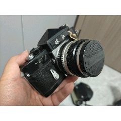 珠江s-201單反相機(jī)，看著像是全新沒(méi)使用過(guò)的