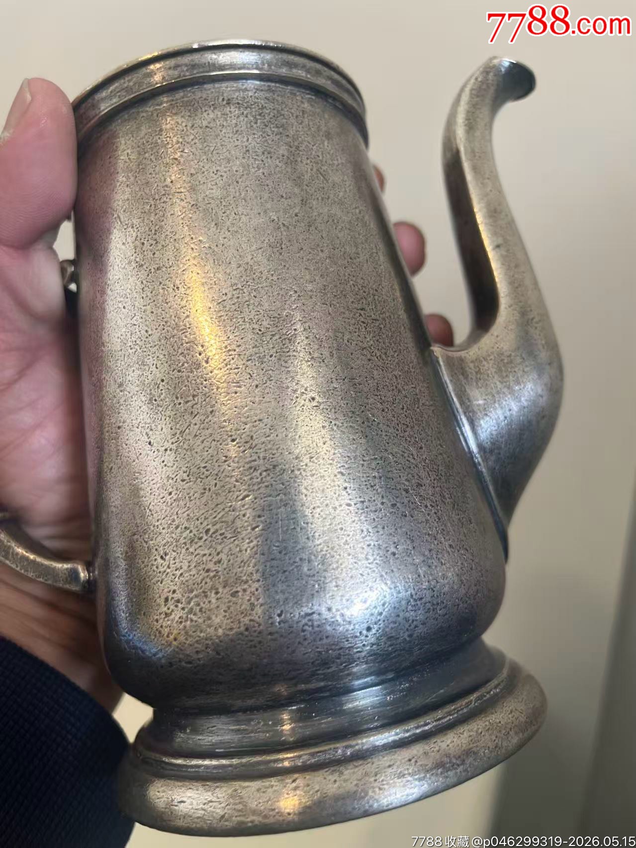 美國建國二百周年紀(jì)念銀制獎杯壺（鍍銀）_價格300元_第12張_