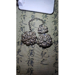 麒麟送子银挂饰__【7788红宝书】