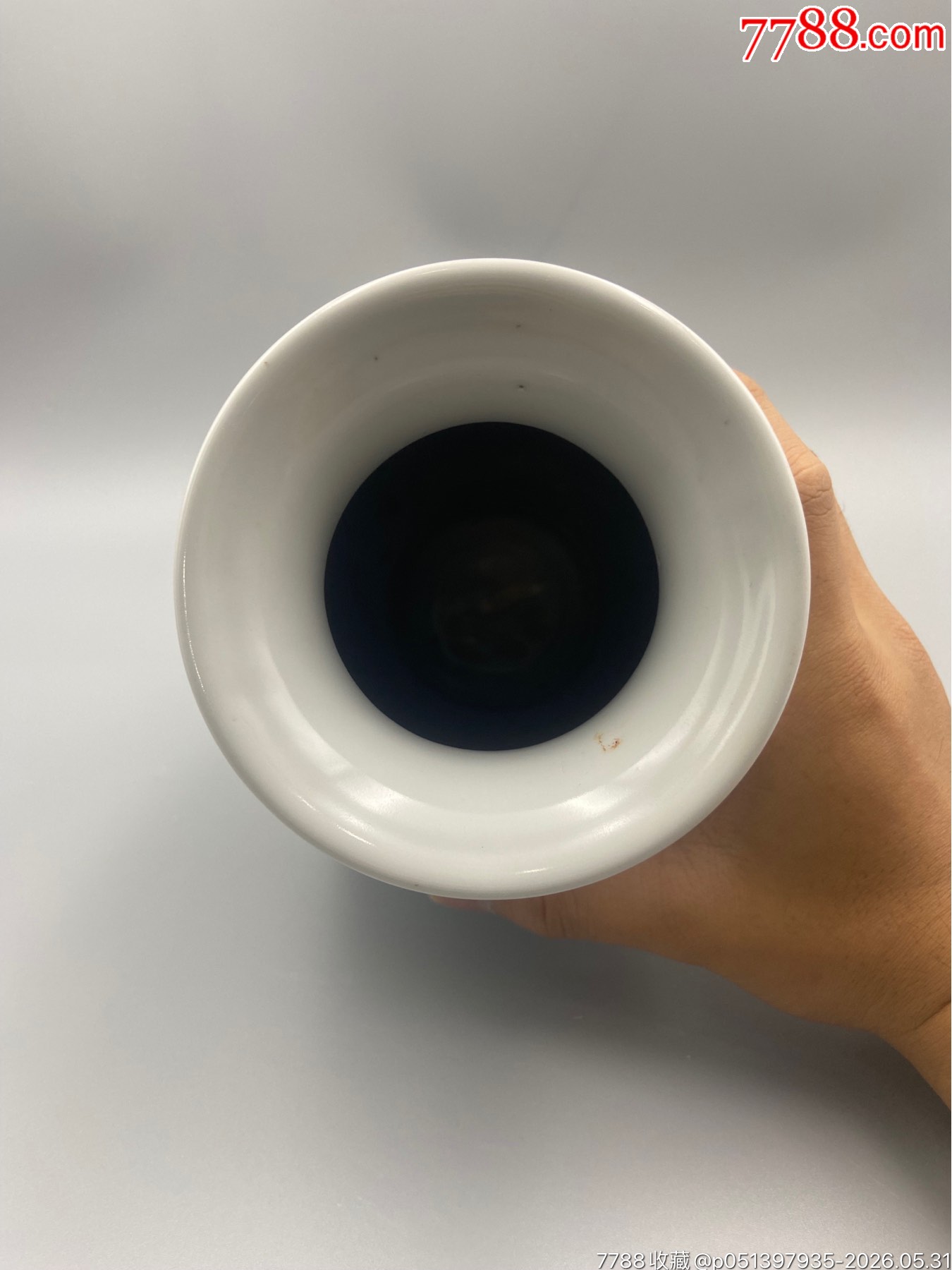 歐洲回流，解放初567花鳥燈籠瓶。紀(jì)年款后寫。畫工精細(xì)，絕對算是同類題材中的_價(jià)格361元_第3張_