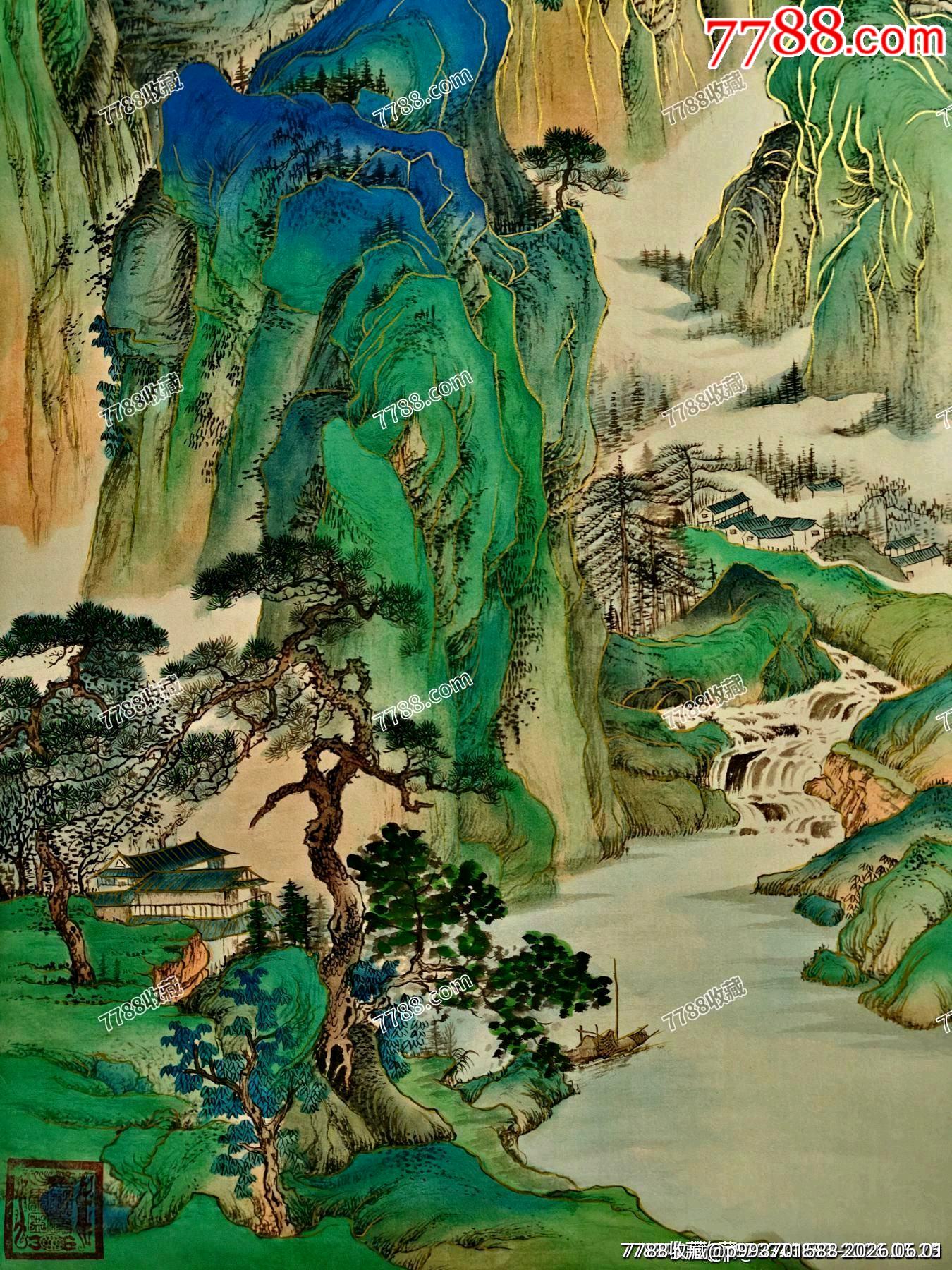 宮廷國(guó)寶畫(huà)卷修復(fù)專家組組長(zhǎng)、五大藝術(shù)殿堂館藏藝術(shù)家、古文字研究專家李滄海老師作品_價(jià)格400元_第3張_