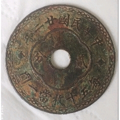 特價拍！好品稀版：中孔民國廿二年貳分每五十枚當一圓美品(au44530144)_7788商城__七七八八商品交易平臺(7788.com)