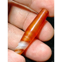 遼管纏絲瑪瑙珠
