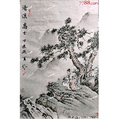 李苦禪弟子、榮寶齋簽約畫家、08年北京奧運(yùn)會開幕式藝術(shù)主創(chuàng)張軍作品《清溪高士》