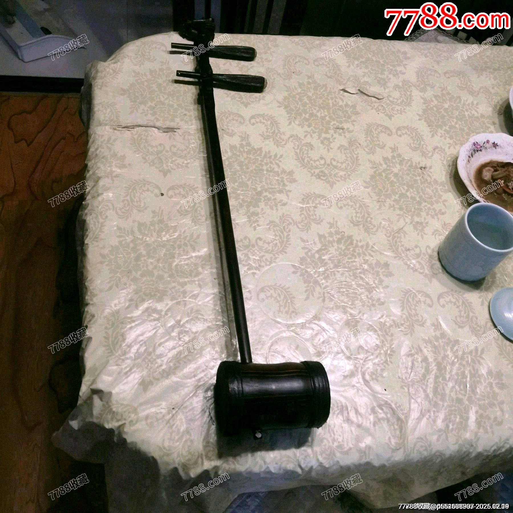 紫檀龙头二胡-二胡/胡琴-7788徽章收藏