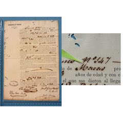 1864年澳門華人赴古巴務(wù)工的合同。（又名賣豬仔合同，澳門籍賣豬仔合同少見）