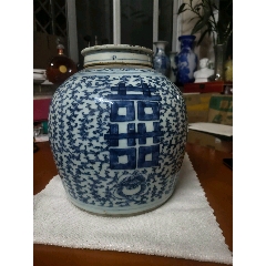 青花缠枝花卉纹粗瓷碗__【7788鼻烟壶收藏】