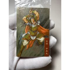 小浣熊三國官渡磨砂閃缺卡呂布