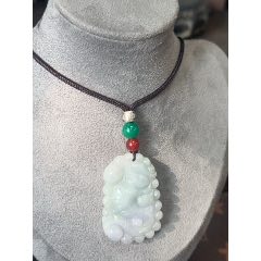 純天然A貨翡翠祥龍掛件