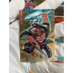 小浣熊水滸卡短山硬面李逵
