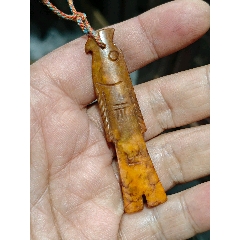 高古玉魚