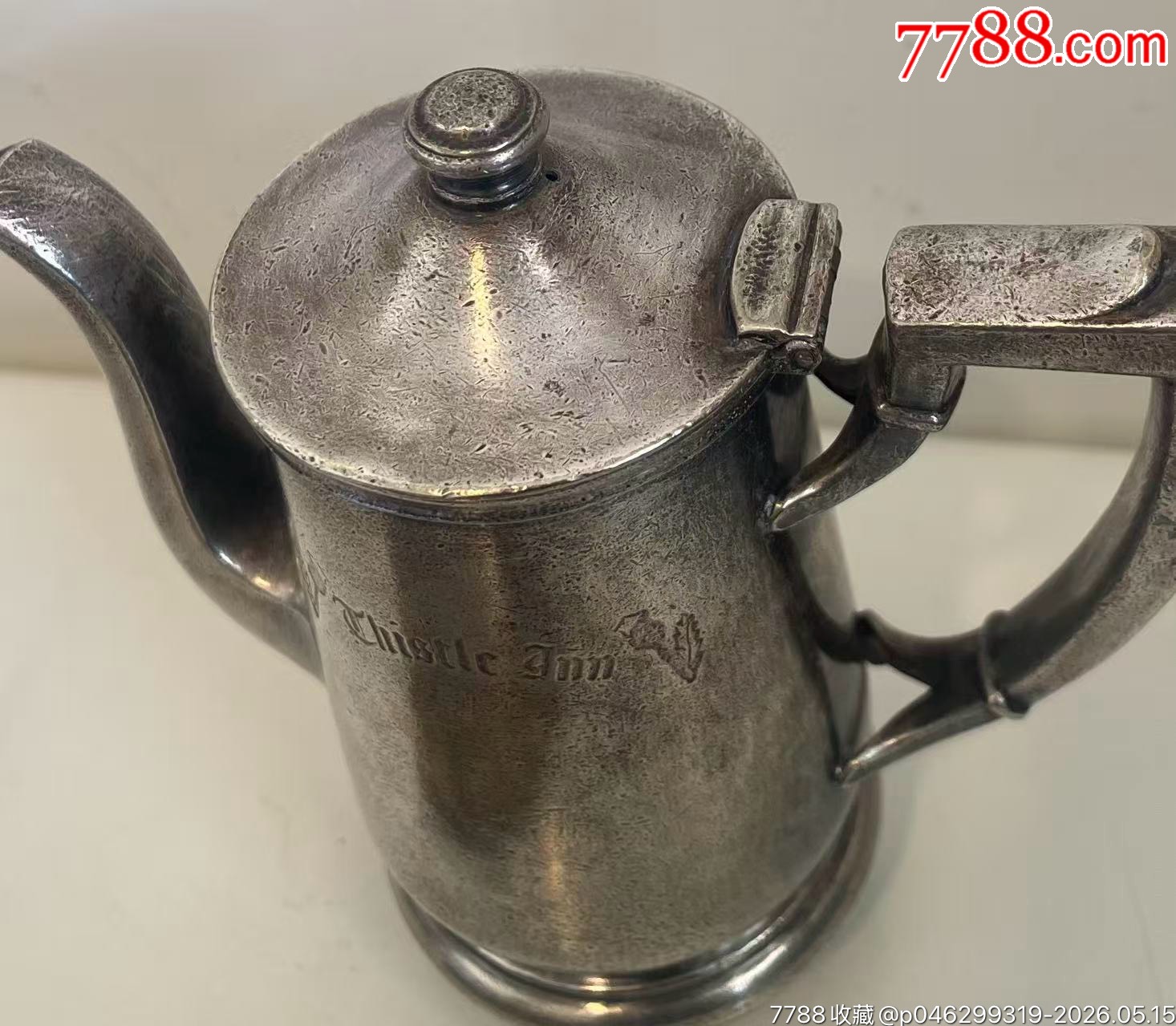 美國建國二百周年紀(jì)念銀制獎杯壺（鍍銀）_價格300元_第4張_