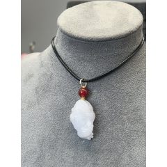 純天然A貨緬甸翡翠金蟾項(xiàng)鏈掛件