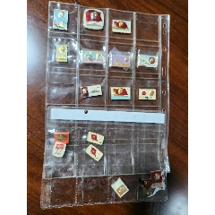 毛主席像章，一堆合售