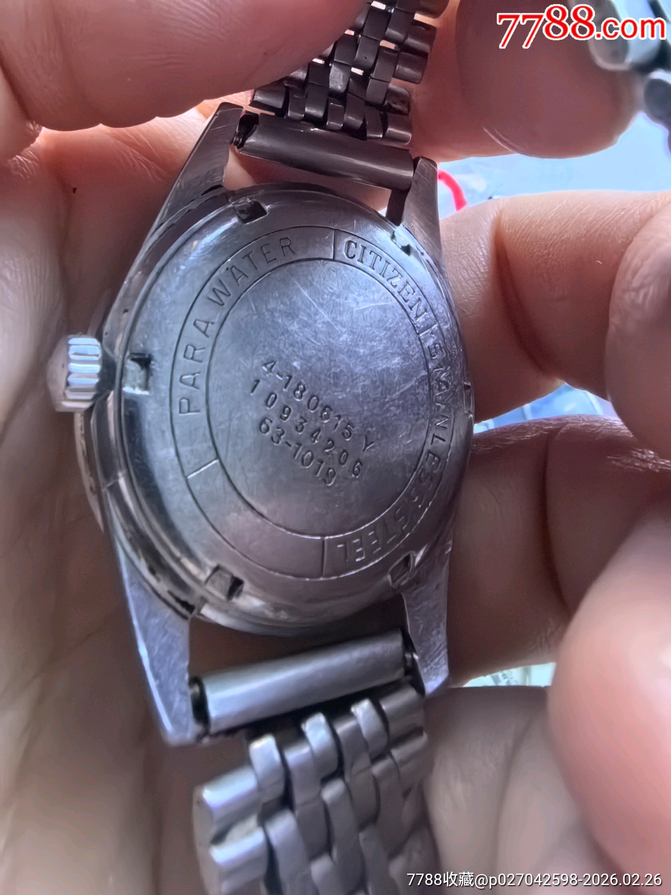 最后一個西鐵城機械表拍賣_價格18元_第2張_