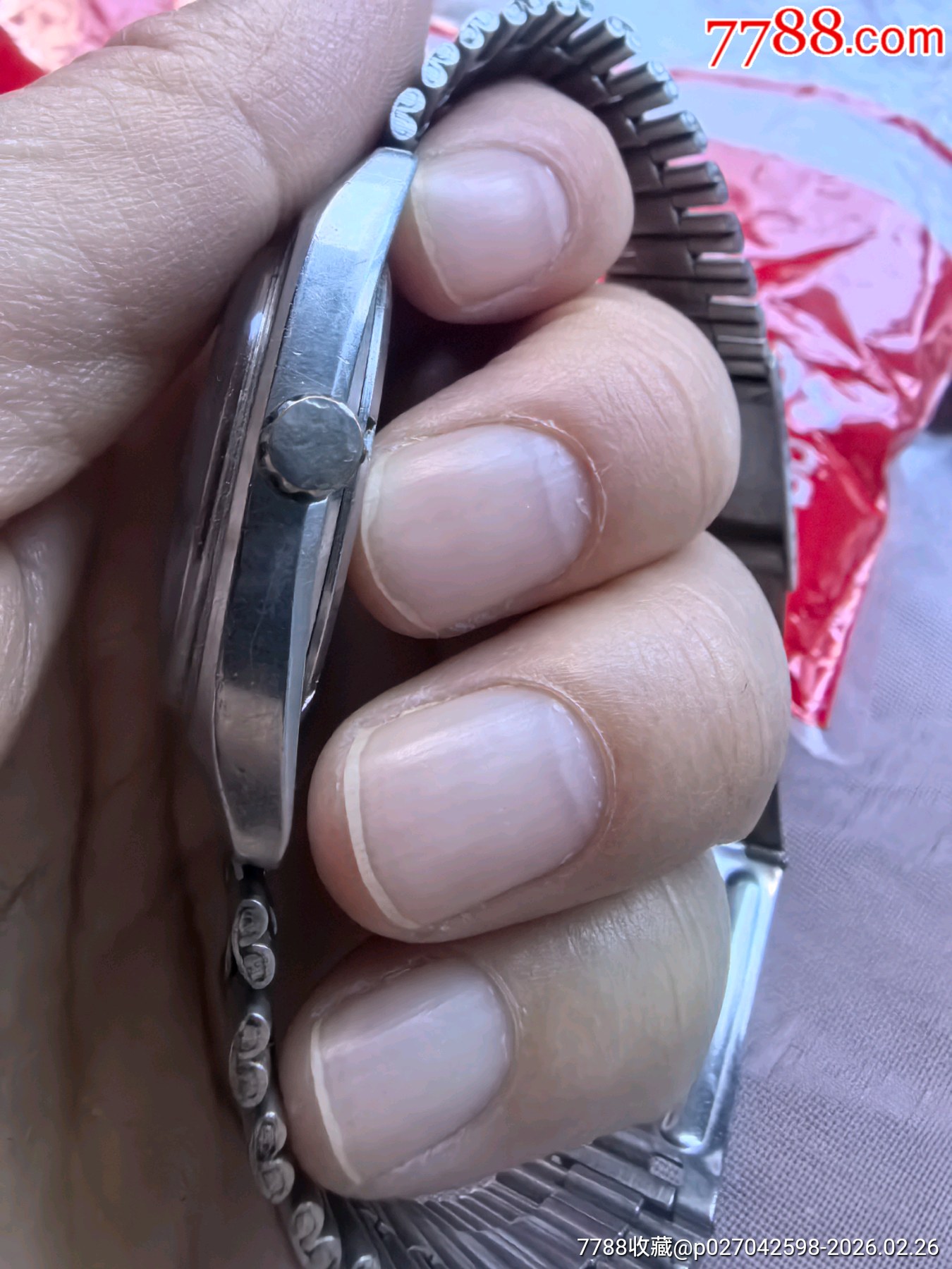 一款很別致的西鐵城機(jī)械表拍賣_價格18元_第3張_