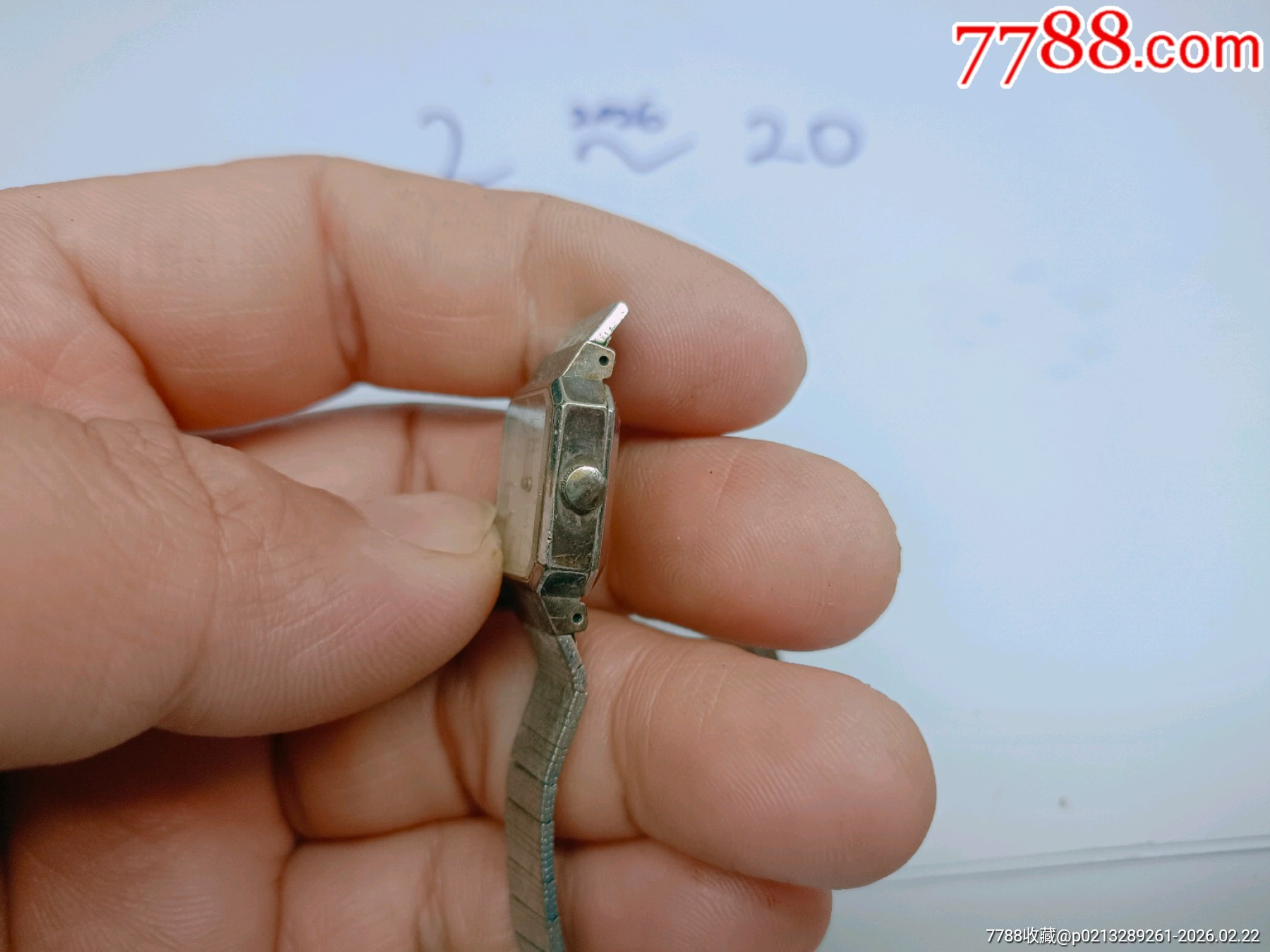 美品經(jīng)典漂亮6鉆精工SEIKO女士石英腕表_價(jià)格10元_第4張_