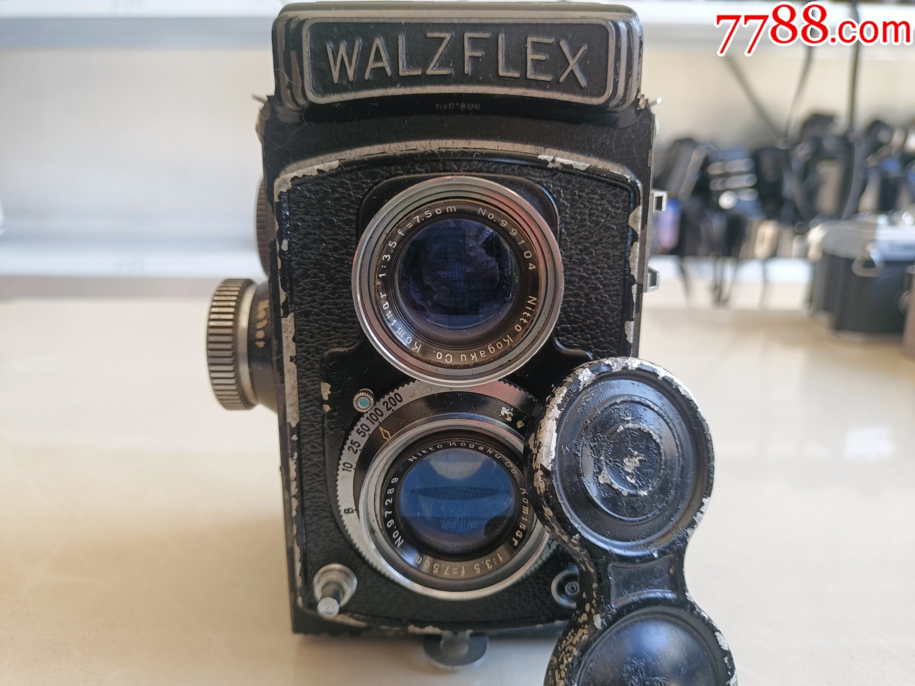 WALZFLEX膠卷相機(jī)雙反古董照相機(jī)—每天上拍各種相機(jī)，詳情看好再拍_價(jià)格98元_第1張_