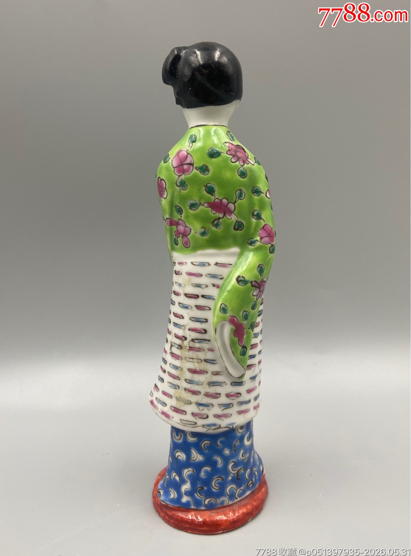 歐洲回流，晚清民國時期仕女瓷塑品相：全品尺寸：如圖路途遙遠，任何問題_價格421元_第3張_