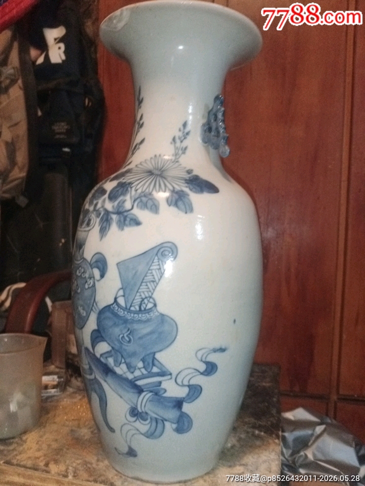 清代青花博古紋大賞瓶_價(jià)格800元_第9張_