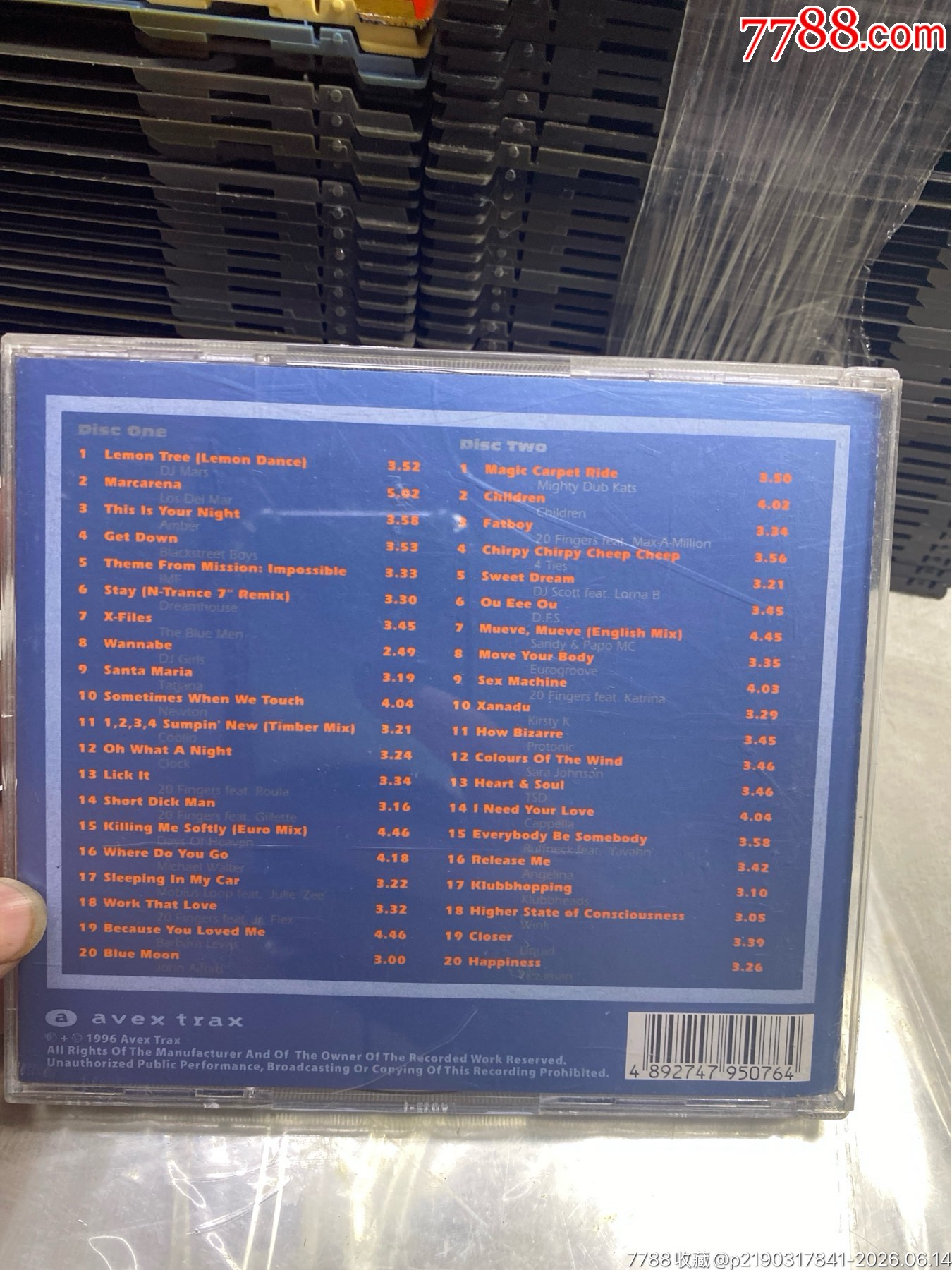 艾回混音舞曲。2CD。95新_價(jià)格10元_第2張_