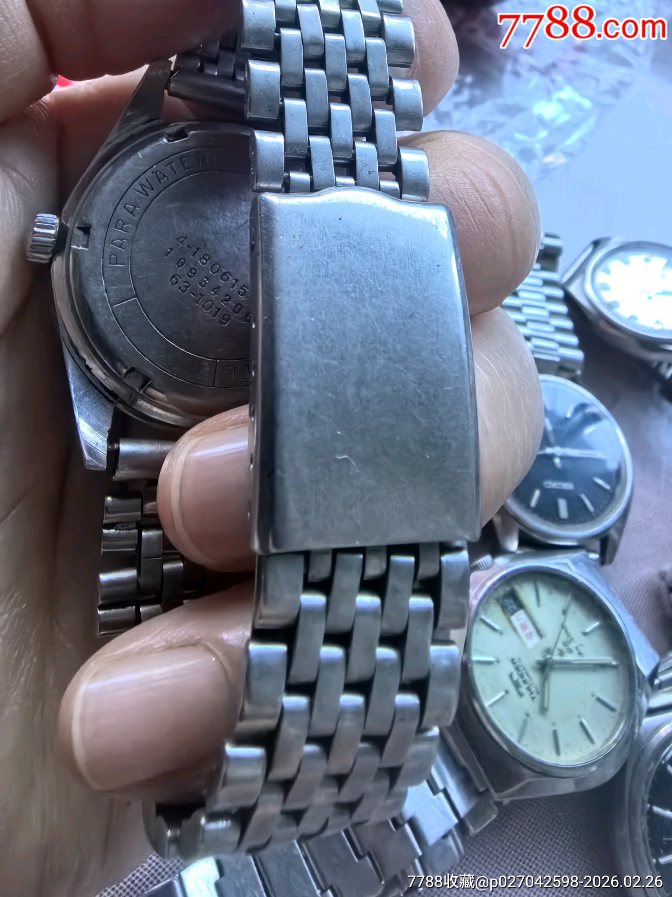 最后一個西鐵城機械表拍賣_價格18元_第8張_