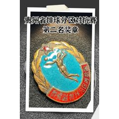 貴州省排球分區(qū)對(duì)抗賽第二名獎(jiǎng)?wù)拢?0世紀(jì)50年代）(zc44625242)